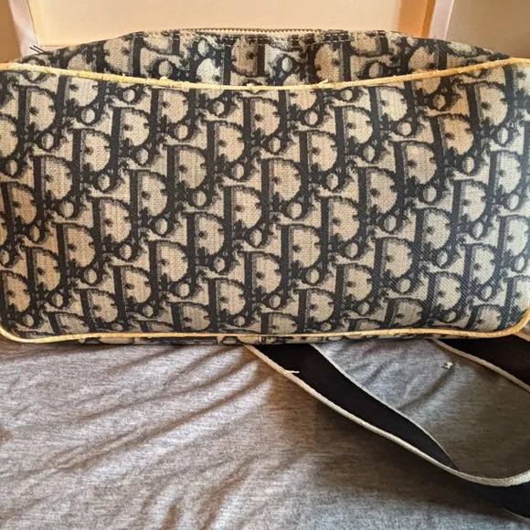 Authentic Vintage Christian Dior Trotter No. 2 Crossbody Bag - John Galliano Era - Picture 4 of 12